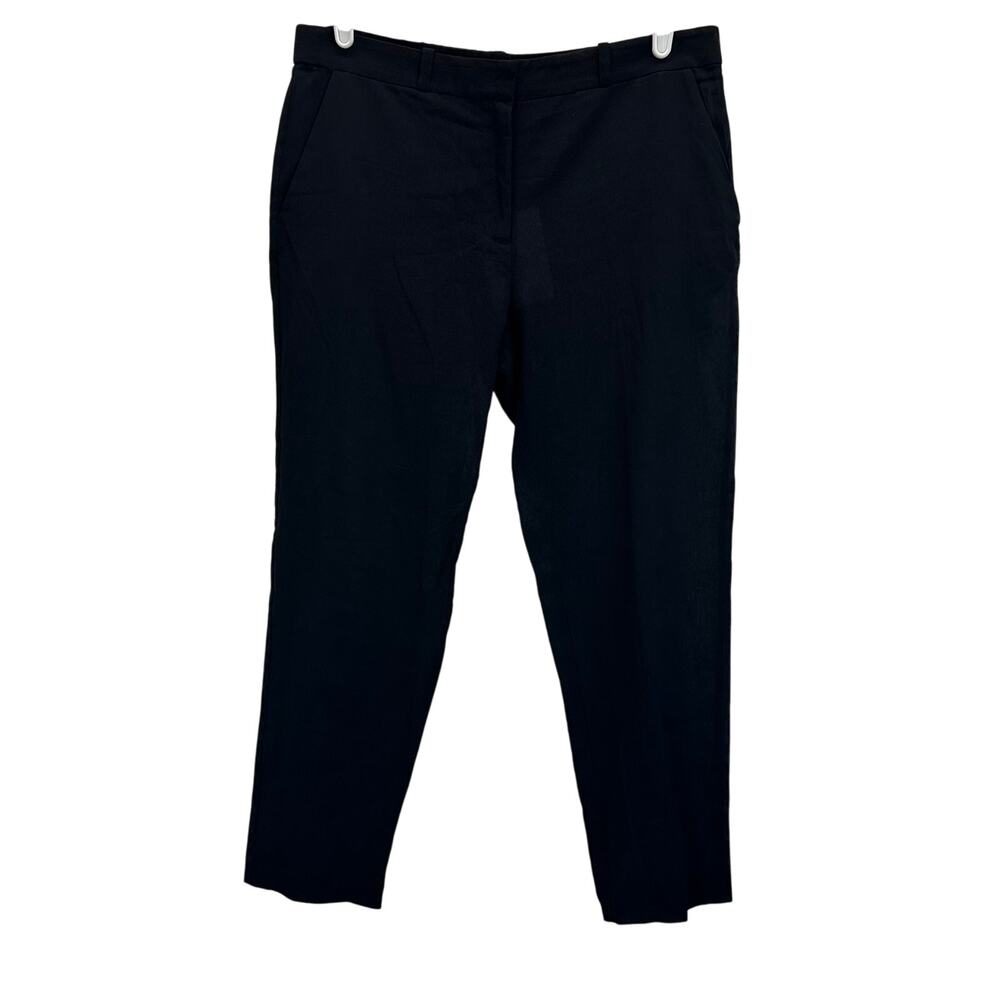 NWT & Other Stories Black Pants Lightweight Sheer Cotton 8